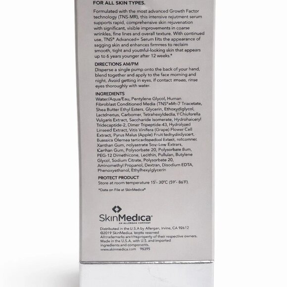 SkinMedica TNS Advanced Serum, 1 oz Exp 2027, New Sealed- FreeShipping - Picture 5 of 5